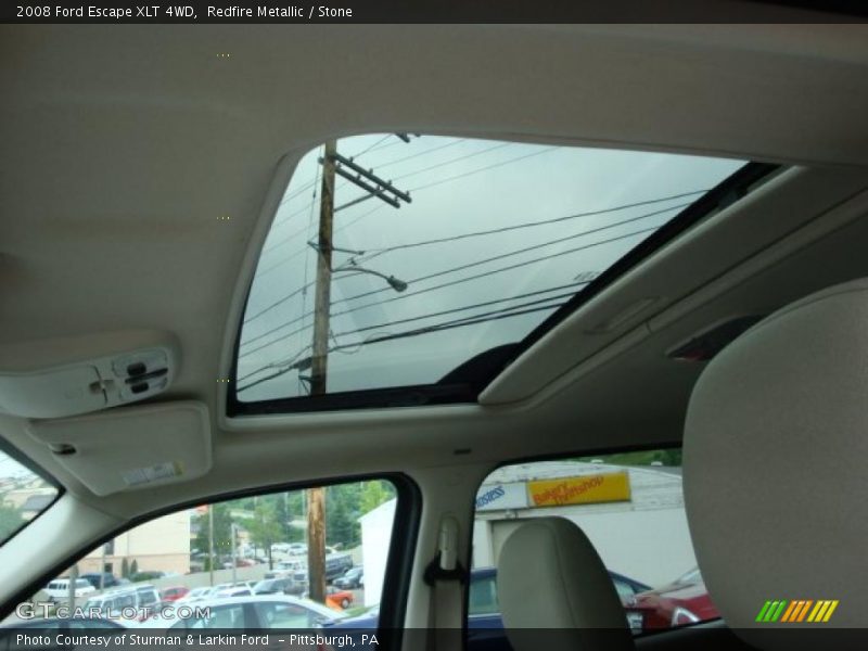 Redfire Metallic / Stone 2008 Ford Escape XLT 4WD