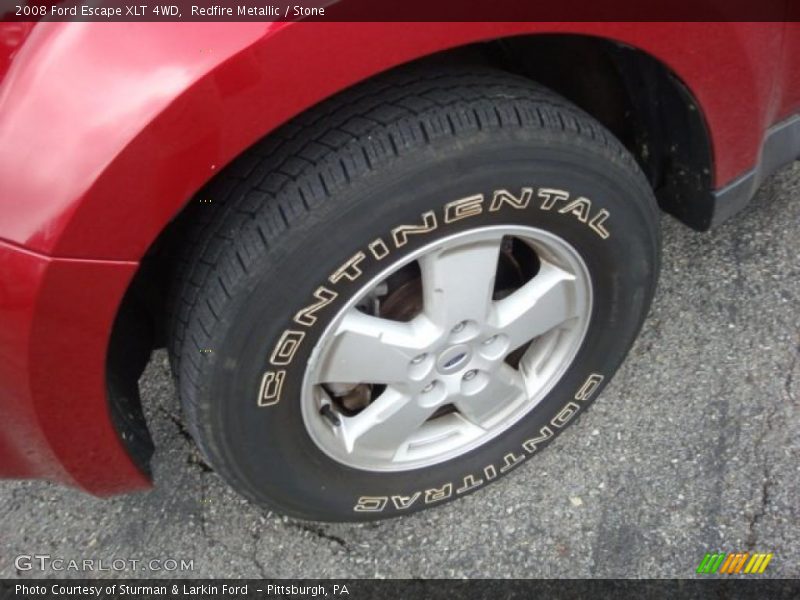 Redfire Metallic / Stone 2008 Ford Escape XLT 4WD