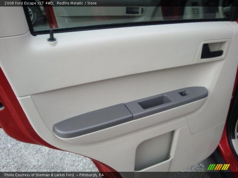 Redfire Metallic / Stone 2008 Ford Escape XLT 4WD