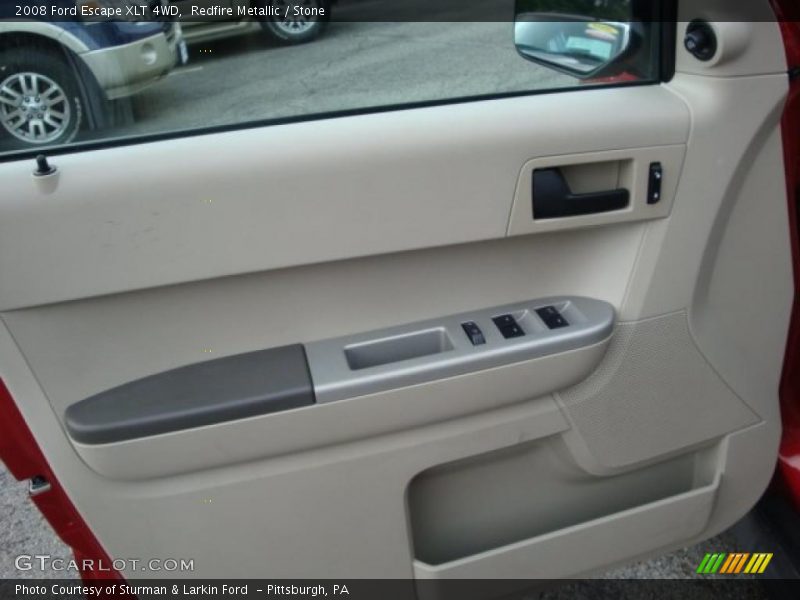 Redfire Metallic / Stone 2008 Ford Escape XLT 4WD