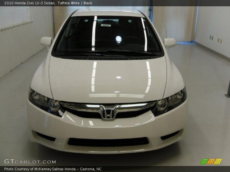 Taffeta White / Black 2010 Honda Civic LX-S Sedan