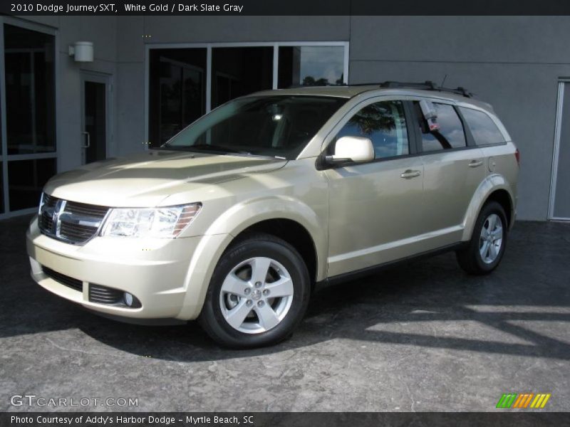 White Gold / Dark Slate Gray 2010 Dodge Journey SXT