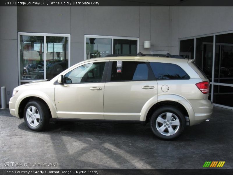 White Gold / Dark Slate Gray 2010 Dodge Journey SXT