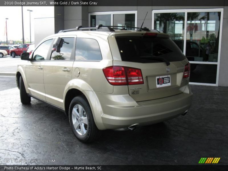 White Gold / Dark Slate Gray 2010 Dodge Journey SXT