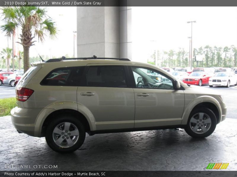 White Gold / Dark Slate Gray 2010 Dodge Journey SXT