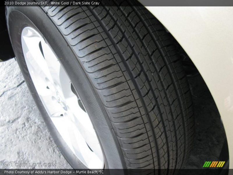 White Gold / Dark Slate Gray 2010 Dodge Journey SXT