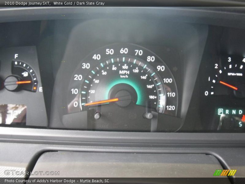 White Gold / Dark Slate Gray 2010 Dodge Journey SXT