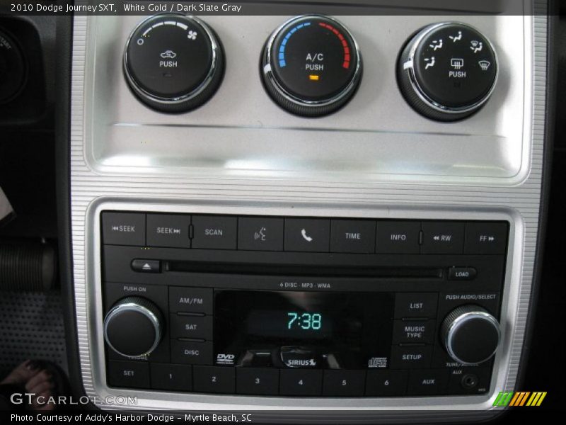 White Gold / Dark Slate Gray 2010 Dodge Journey SXT