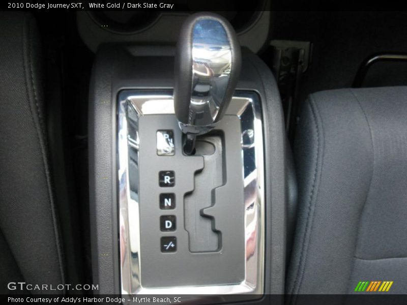 White Gold / Dark Slate Gray 2010 Dodge Journey SXT
