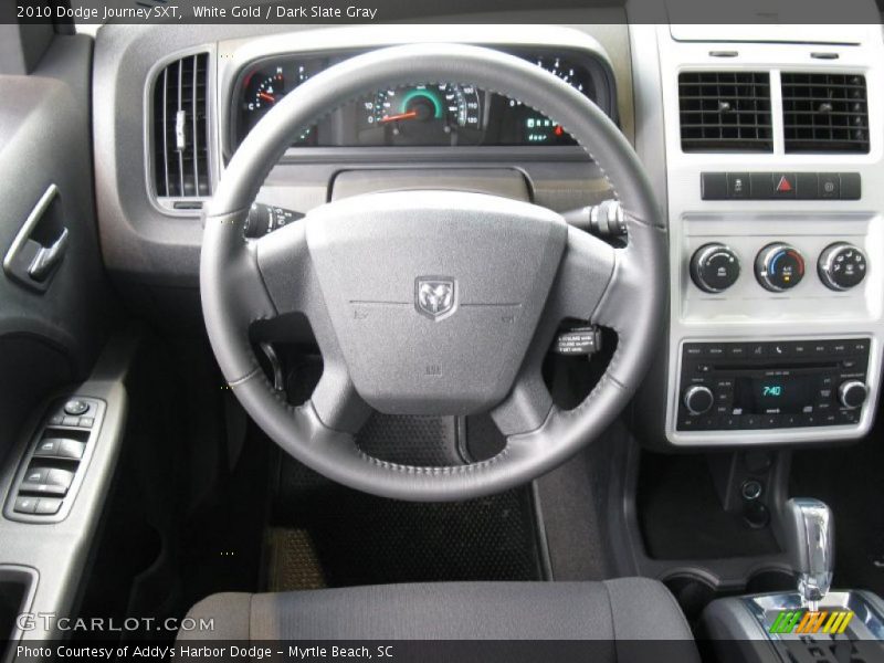 White Gold / Dark Slate Gray 2010 Dodge Journey SXT