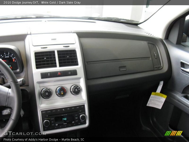White Gold / Dark Slate Gray 2010 Dodge Journey SXT