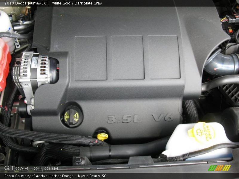 White Gold / Dark Slate Gray 2010 Dodge Journey SXT