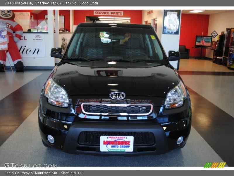 Shadow Black / Black Soul Logo Cloth 2010 Kia Soul +