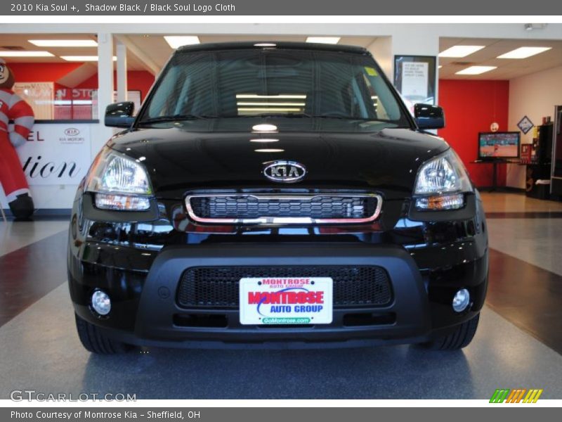 Shadow Black / Black Soul Logo Cloth 2010 Kia Soul +