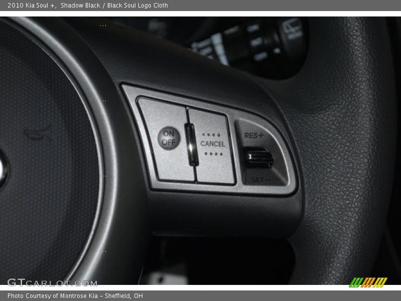 Shadow Black / Black Soul Logo Cloth 2010 Kia Soul +
