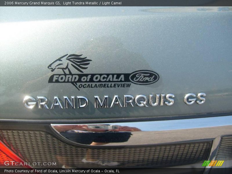 Light Tundra Metallic / Light Camel 2006 Mercury Grand Marquis GS