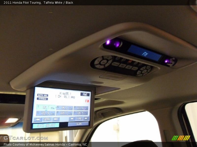 Taffeta White / Black 2011 Honda Pilot Touring