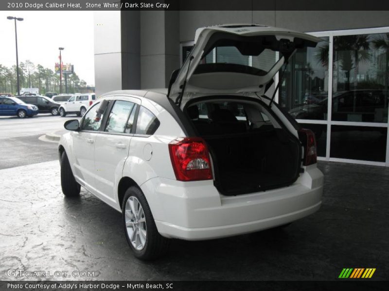 Stone White / Dark Slate Gray 2010 Dodge Caliber Heat