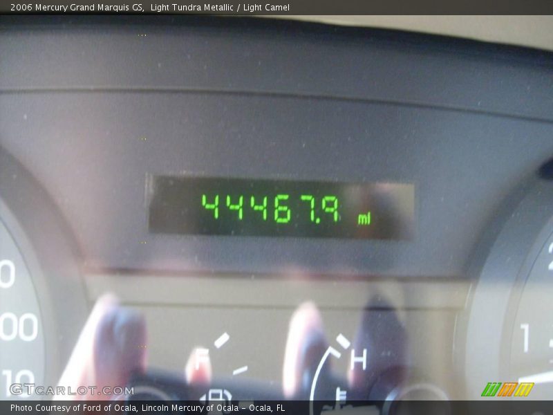 Light Tundra Metallic / Light Camel 2006 Mercury Grand Marquis GS