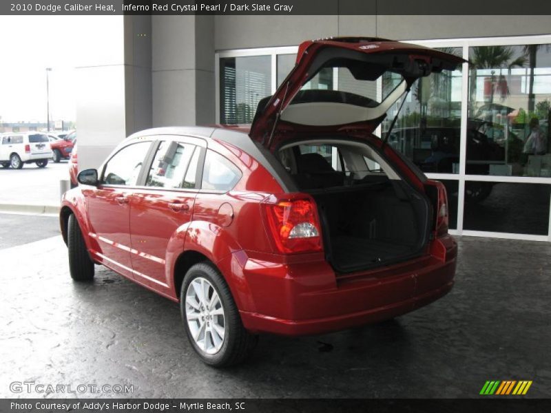 Inferno Red Crystal Pearl / Dark Slate Gray 2010 Dodge Caliber Heat