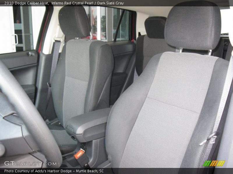 Inferno Red Crystal Pearl / Dark Slate Gray 2010 Dodge Caliber Heat