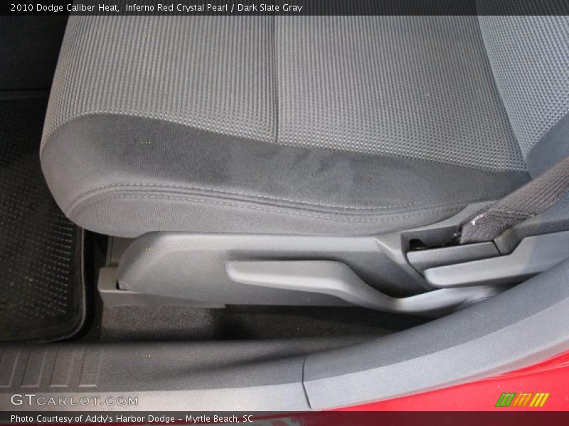 Inferno Red Crystal Pearl / Dark Slate Gray 2010 Dodge Caliber Heat