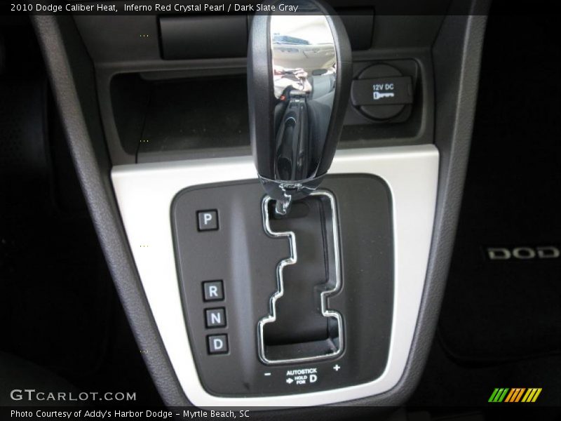Inferno Red Crystal Pearl / Dark Slate Gray 2010 Dodge Caliber Heat