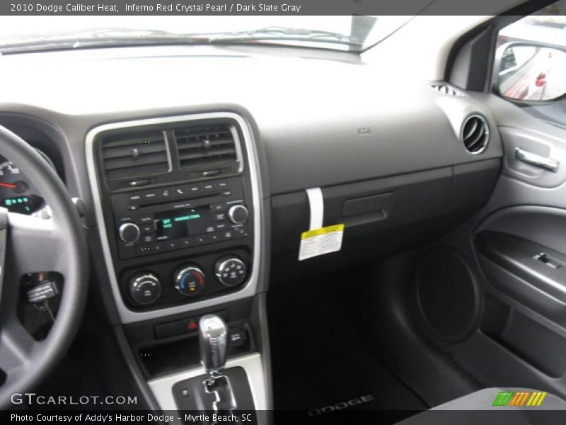 Inferno Red Crystal Pearl / Dark Slate Gray 2010 Dodge Caliber Heat