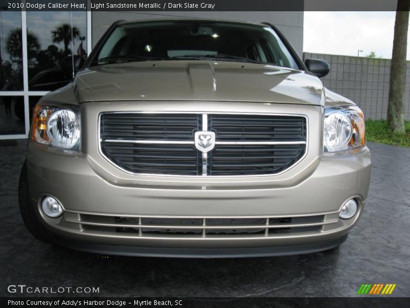 Light Sandstone Metallic / Dark Slate Gray 2010 Dodge Caliber Heat