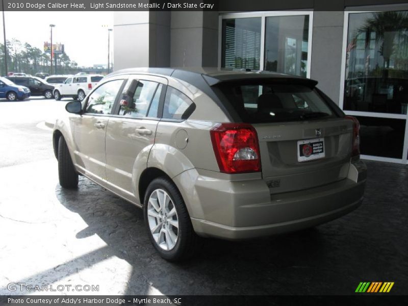 Light Sandstone Metallic / Dark Slate Gray 2010 Dodge Caliber Heat