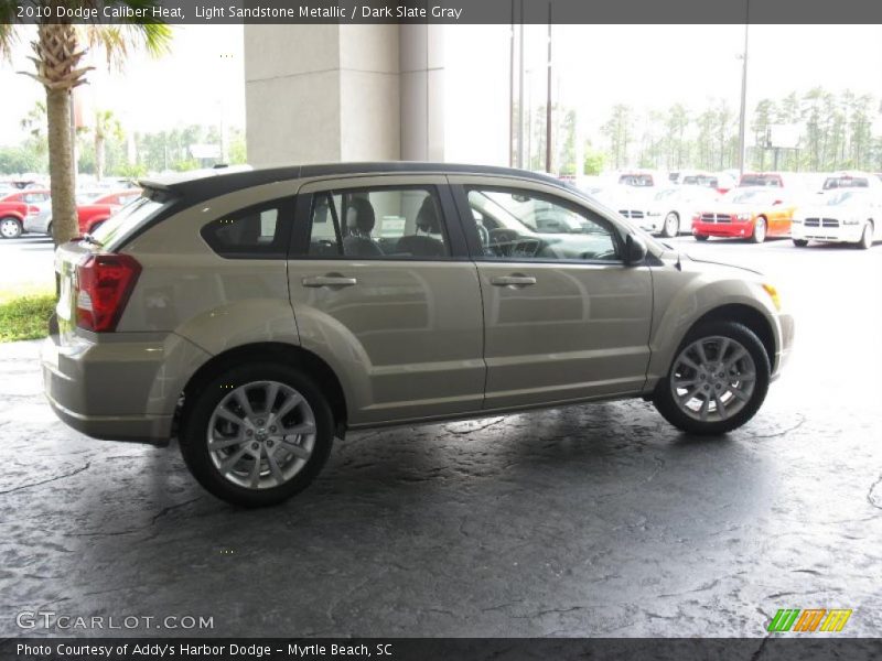 Light Sandstone Metallic / Dark Slate Gray 2010 Dodge Caliber Heat