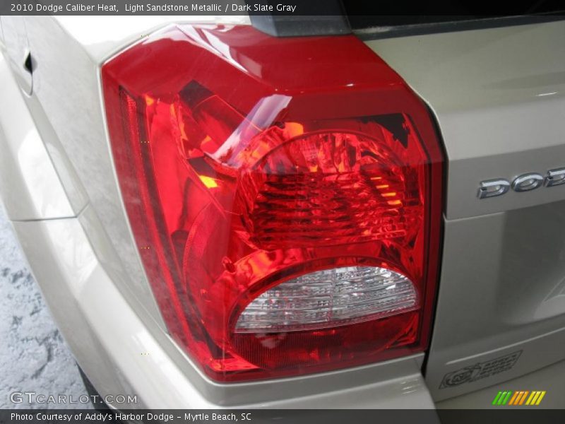 Light Sandstone Metallic / Dark Slate Gray 2010 Dodge Caliber Heat