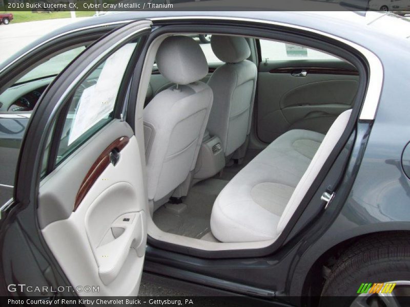 Cyber Gray Metallic / Titanium 2010 Buick Lucerne CX