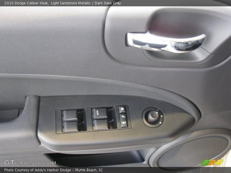 Light Sandstone Metallic / Dark Slate Gray 2010 Dodge Caliber Heat