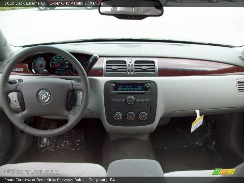 Cyber Gray Metallic / Titanium 2010 Buick Lucerne CX