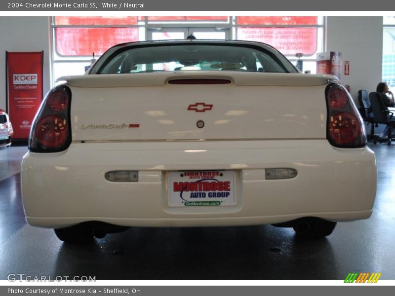 White / Neutral 2004 Chevrolet Monte Carlo SS