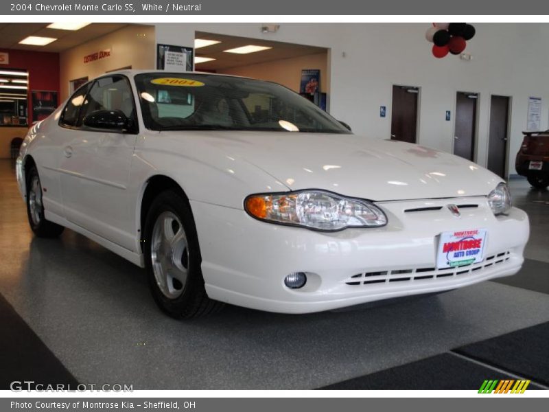 White / Neutral 2004 Chevrolet Monte Carlo SS