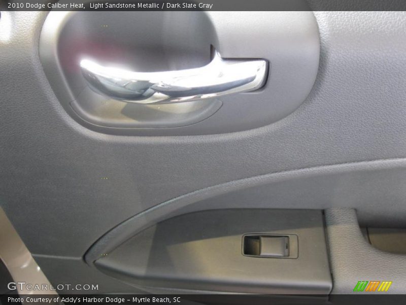 Light Sandstone Metallic / Dark Slate Gray 2010 Dodge Caliber Heat