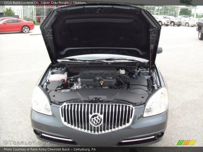 Cyber Gray Metallic / Titanium 2010 Buick Lucerne CX