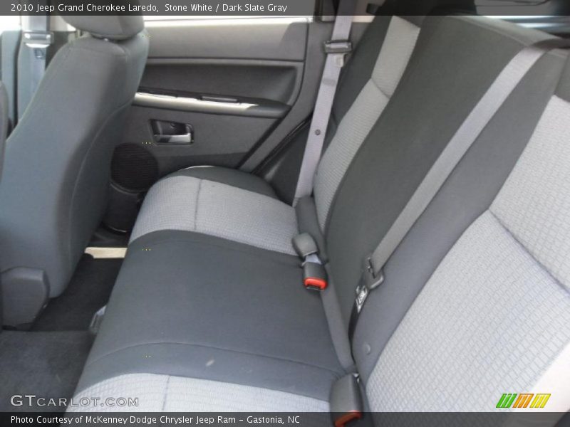 Stone White / Dark Slate Gray 2010 Jeep Grand Cherokee Laredo