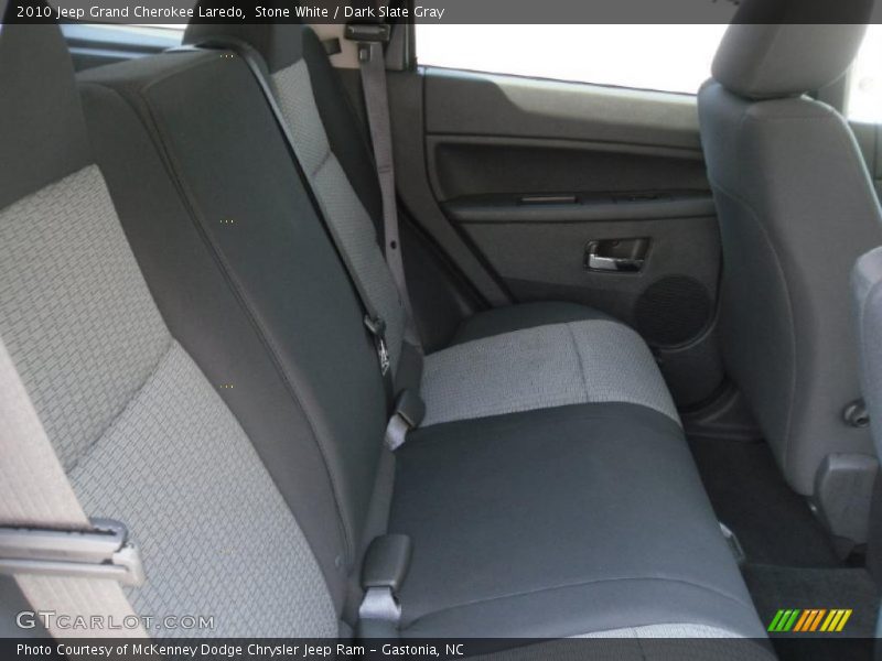 Stone White / Dark Slate Gray 2010 Jeep Grand Cherokee Laredo