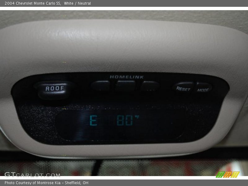 White / Neutral 2004 Chevrolet Monte Carlo SS