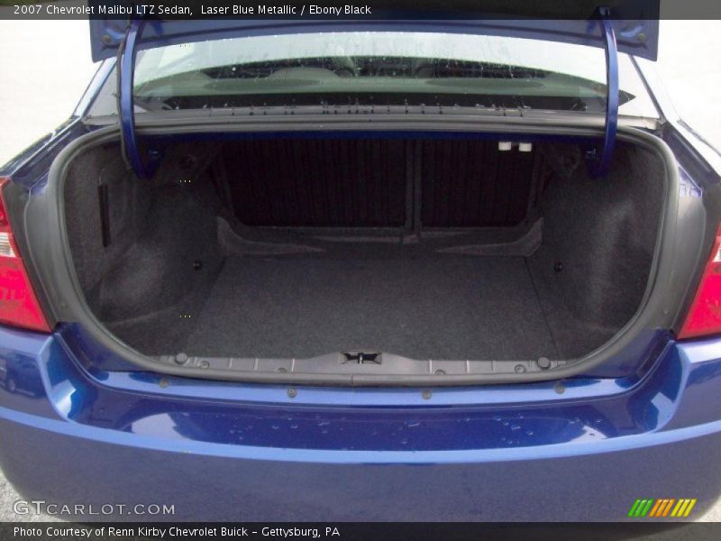 Laser Blue Metallic / Ebony Black 2007 Chevrolet Malibu LTZ Sedan