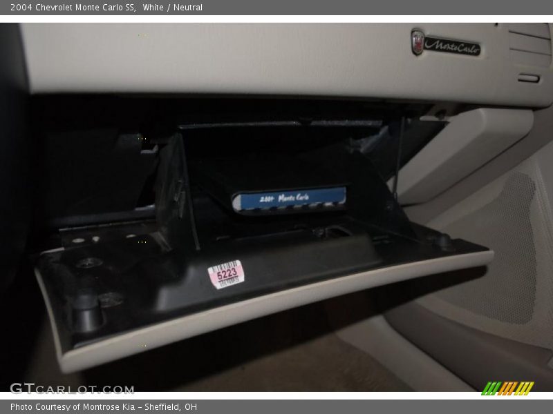 White / Neutral 2004 Chevrolet Monte Carlo SS
