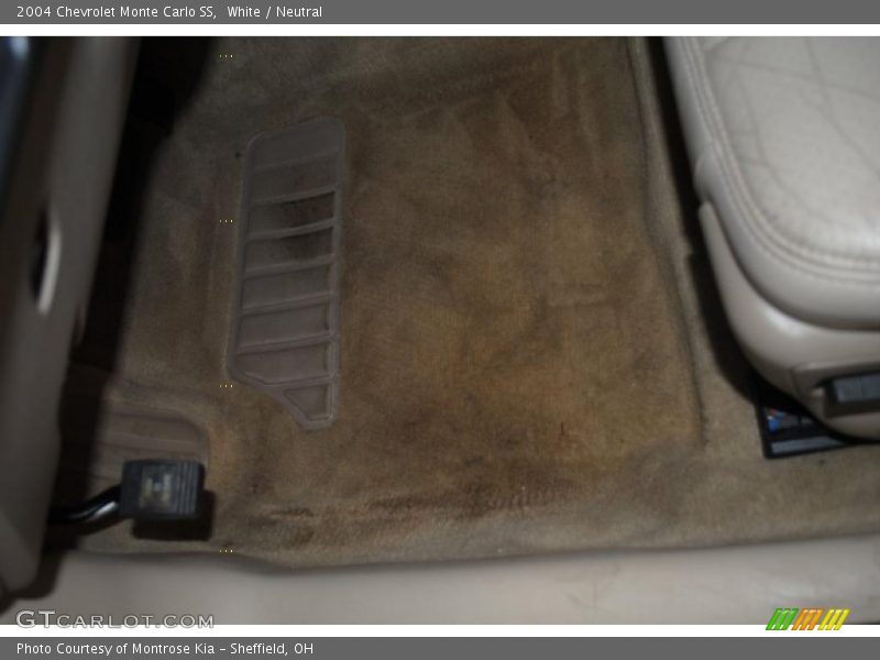 White / Neutral 2004 Chevrolet Monte Carlo SS