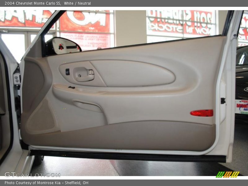 White / Neutral 2004 Chevrolet Monte Carlo SS