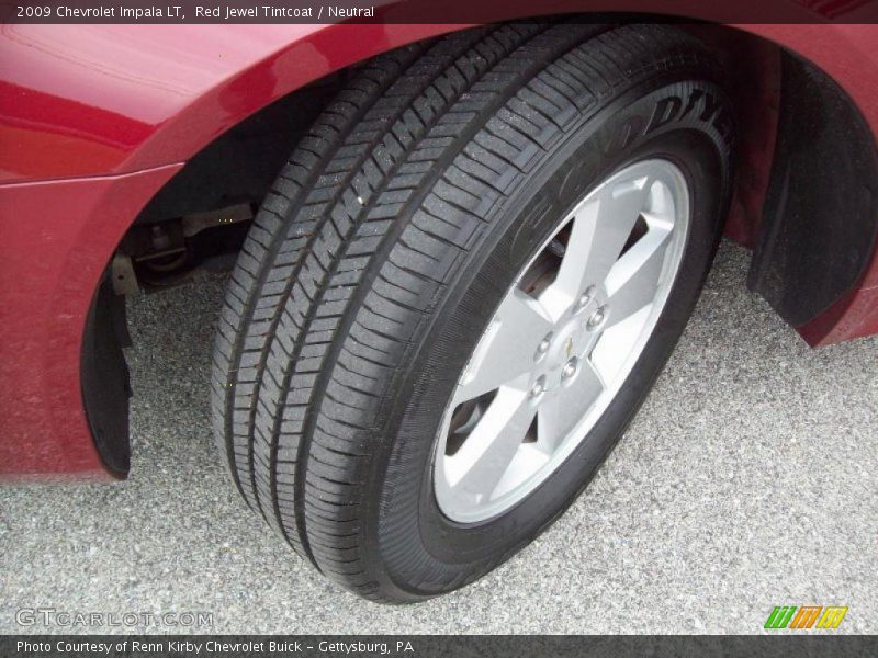 Red Jewel Tintcoat / Neutral 2009 Chevrolet Impala LT