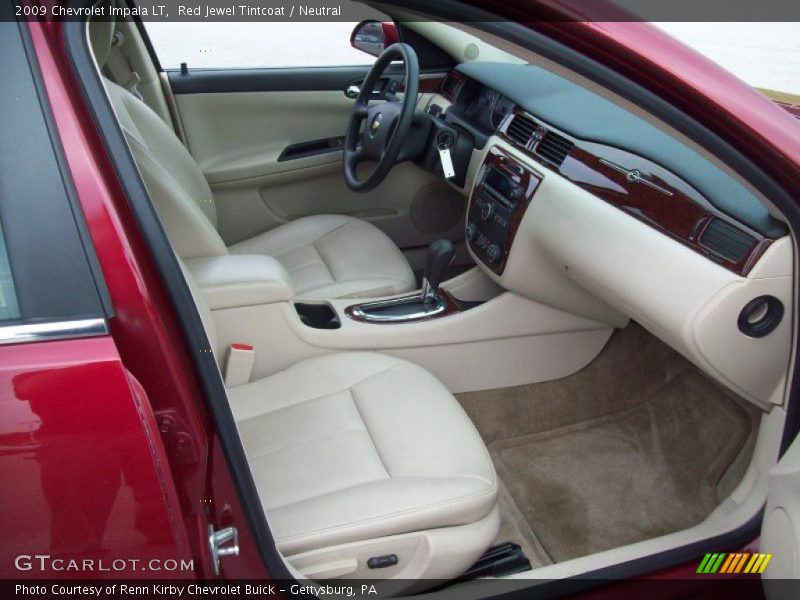 Red Jewel Tintcoat / Neutral 2009 Chevrolet Impala LT