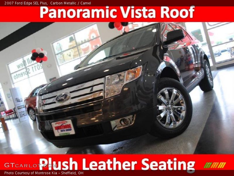Carbon Metallic / Camel 2007 Ford Edge SEL Plus
