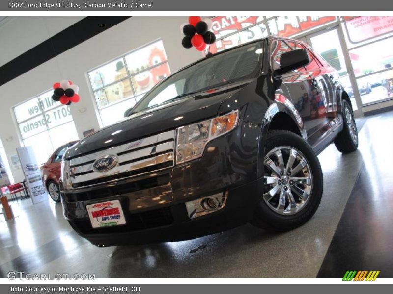 Carbon Metallic / Camel 2007 Ford Edge SEL Plus